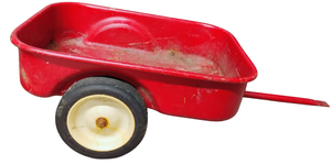 lot 134 image: Vintage International Pedal Tractor Trailer (Trailer Only)