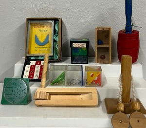 lot 133 image: Vintage Dexterity Game Lot
