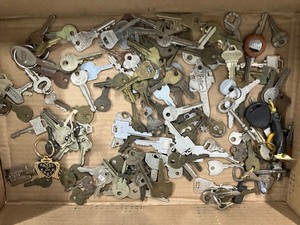 lot 154 image: Skeleton Keys and MISC Keys LOT