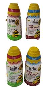 lot 13 image: Zarbees Daytime Cough Syrup  Mucus  (2) 2-6years old & (2) 6-12 years old