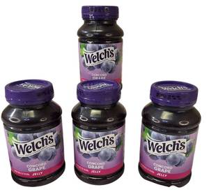 Welch's | (4) 30oz jars of   Concord Grape Jelly