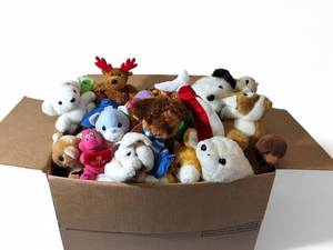 lot 67 image: Reseller Resell Box- Stuffed Toys
