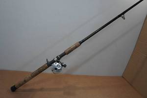lot 7 image: Custom Garcia Musky HD Rod with Garcia Ambassadeur Reel