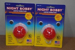 lot 27 image: 2 Night Bobby Lighted Fishing Floats