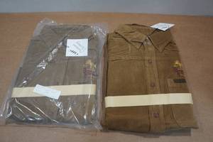 lot 66 image: 2 Boundary Waters Long Sleeve Button Up Shirts - Large