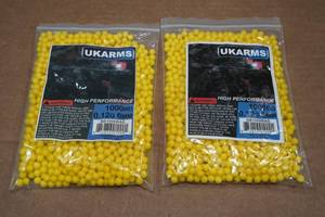 lot 90 image: 2 Packs UKArms High Performance Airsoft Pellets