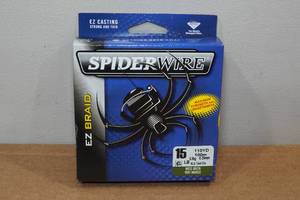 lot 115 image: Spiderwire EZ Braid 15 Pound Test Fishing Line