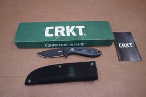lot 123 image: CRKT Mossback Fixed Blade Hunting Knife