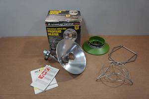 lot 157 image: American Camper Parabolic Infared Propane Heater