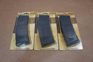 lot 193 image: 3 MFT 30 Round AR-Format Magazines - with Window