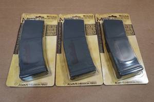 lot 194 image: 3 MFT 30 Round AR-Format Magazines - with Window