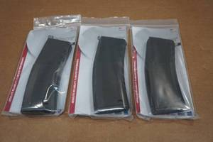 lot 196 image: 3 Troy 30 Round AR-Format Magazines