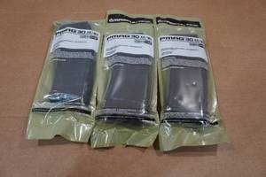 lot 206 image: 3 Magpul 30 Round AR-Format Magazines