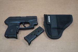 lot 1L image: Ruger LCP .380 ACP Semi-Auto Pistol - Crimson Trace Laser - 2 Magazines