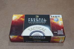 lot 229 image: 50 Federal Premium LE .380 Auto 99 Gr HST Ammo