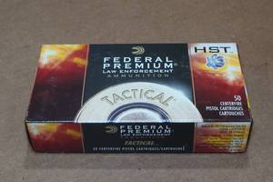 lot 231 image: 50 Federal Premium LE .380 Auto 99 Gr HST Ammo