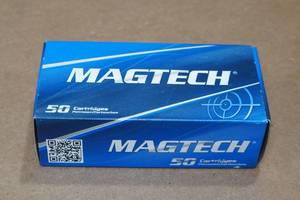 lot 240 image: 50 Magtech 9mm Luger 115 Gr FMJ Ammo