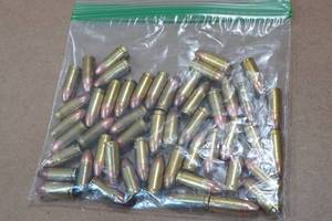 lot 241 image: 50 Loose 9mm Luger FMJ Ammo