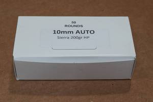 lot 267 image: 50 10mm Auto 200 Gr HP Ammo