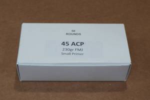 lot 279 image: 50 .45 ACP 230 Gr FMJ Ammo
