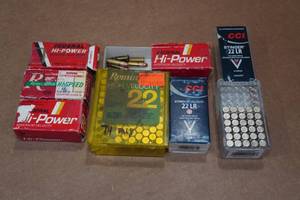 lot 302 image: Assorted .22 LR Ammo