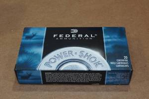 lot 305 image: 20 Federal Power Shok .30-06 Sprg 150 Gr SP Ammo