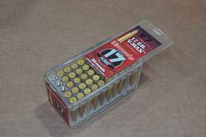 lot 317 image: 47 Hornady .17 HMR 17 Gr V-Max Ammo