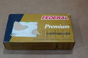 lot 324 image: 20 Federal Premium .308 Win 165 Gr Sierra Gameking BT SP Ammo