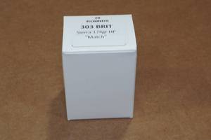 lot 359 image: 20 .303 British 174 Gr Sierra HP Match Ammo
