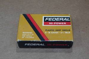 lot 392 image: 5 Federal 16 Gauge 2-34 Rifled Slugs