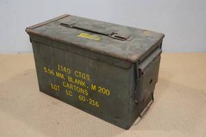 lot 423 image: Military 5.56mm Ammo Can