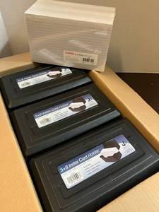 lot 129 image: Index Cards and Holders