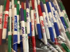 lot 130 image: Expo Color Fine Dry Erase Markers