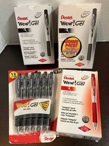 lot 108 image: Pentel Wow Gel Pens