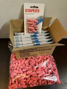 lot 99 image: Pencil Cap Erasers