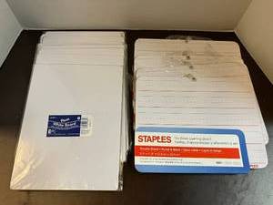 lot 85 image: Dry Erase Lapboards