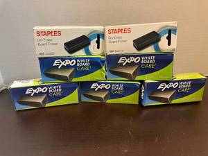 lot 109 image: Dry Erase Board Erasers