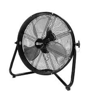 lot 20 image: Commercial Electric 20 in. 3-Speed High Velocity Shroud Floor Fan Customer Returns See Pictures