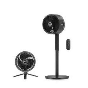 lot 24 image: Shark FlexBreeze 13in. Portable 5 Fan Speeds Pedestal Fan in Dark Grey with Up to 24 hours of Cordless Runtime Customer Returns See Pictures