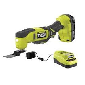 lot 59 image: RYOBI ONE 18V Cordless Oscillating Multi-Tool Kit with 2.0 Ah Battery and Charger    Customer Returns See Pictures