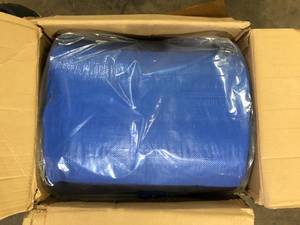 lot 21 image: Everbilt 40 ft. x 60 ft. Blue Medium Duty Tarp Customer Returns See Pictures