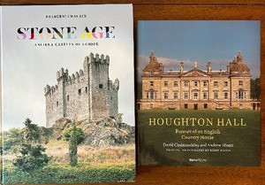 lot 49 image: Set of 2 Art and Architecture Books Stone Age Castles in Europe and Houghton Hall