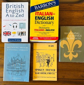 lot 57 image: Learn to Read and Speak language books