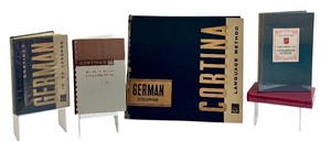 lot 48A image: Cortina German Language Course Set with Books and 78 RPM Records