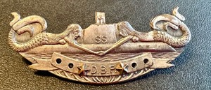 lot 25D image: Vintage U.S. Navy Diesel Boats Forever Submarine Insignia