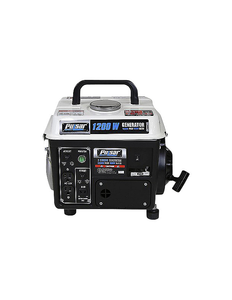 lot 1 image: Pulsar 1200 Peak900 Running Watts 2-Stroke Portable Gas Generator