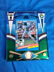 lot 89 image: 1990 Leaf All-Star Ken Griffey Jr. Card