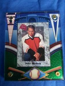lot 93 image: 1991 Classic Peter Forsberg Rookie Hockey Card