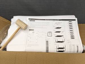lot 344 image: 10-Tier Shoe Rack with Assembly Kit - Brand New