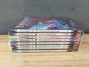 lot 65G image: Dragon Girls Book Series 1-8 by Maddy Mara - Brand New